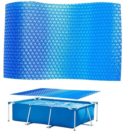UV Protection Swimming Pool Cover, Swimming Pool Solar Cover Foldable Dustproof Anti UV Heat Preservation Film, Heat Insulation Film, 260x160cm