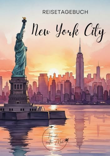 New York City Reisetagebuch: Reisejournal New York - Plane deinen USA Urlaub. Notizbuch zum Ausfüllen deiner schönsten Reiseerinnerungen und ... als Geschenk für Reisende und Weltenbummler