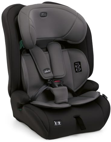 Chicco Gro Up i-Size, Kindersitz für 15 Monate bis 12 Jahre (76-150 cm), leicht, wiegt nur 5 kg, mit Isofix-System, verstellbarer Kopfstütze, mit Reduzierungseinsatz, Installation mit dem Autogurt