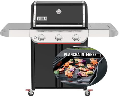 Weber Barbecue à gaz Genesis E-315W Plancha