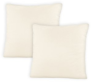 SHC by BaSaTex Jersey Kissenbezug, 2er Pack, 40x40 cm, Elfenbein Natur | 100% Baumwolle, Kissenhüllen, Kopfkissenbezug, Dekokissen Bezug