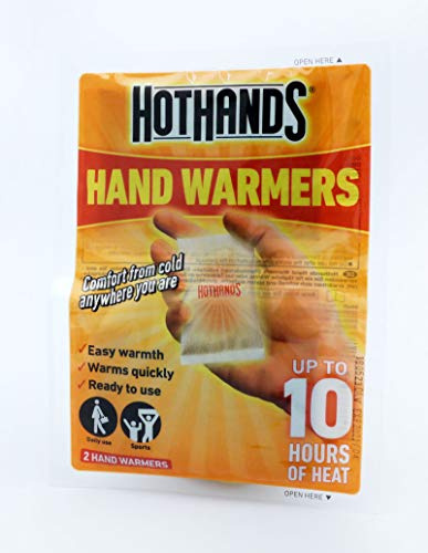 HotHands Hand Warmer, 24 Pairs - Long Lasting Safe Natural Odorless Air Activated Warmers - Up to 10 Hours of Heat,orange