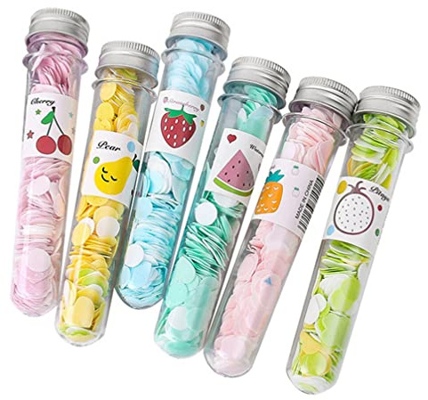 Artibetter 6PCS Disposable Paper Sope Sheets Hand Washing Cleaning Soap Flakes Mini Bath Slice Sheets Scented Paper Soap for Travel Camping Hiking (Random Color)