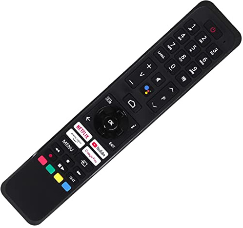 Original RC45160 Replaces RC43160 Bluetooth Voice Remote Control Compatible With PANASONIC Android Smart Full HD HDR LED TV with Google Assistant