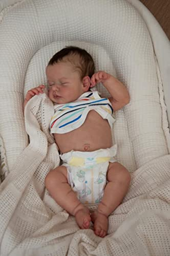 Zero pam 20 Zoll Reborn Puppe Junge Ganzkörper Silikon Lebensechte Reborn Babypuppe Wie Echt Leben Größe Neugeborenen Puppe Spielzeug Waschbar Anatomisch Korrekte Jungenpuppe