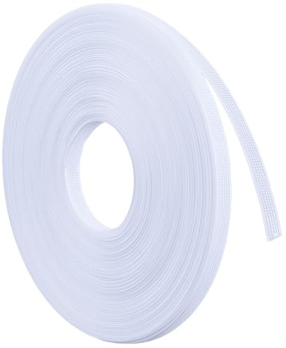 GORGECRAFT 25yds*8mm Stecche per Corsetti In Poliestere Ad Alta Densità Bianco per Cucire Accessori per Indumenti Accessori per Stecche di Reggiseni Abiti Da Sposa Abiti Da Sera Lingerie, Cappelli