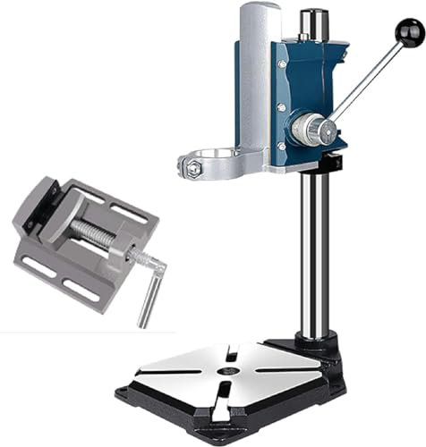 FLTRGO Soporte para Taladro de Columna Vertical Soporte de la Prensa Taladradora Profesional Herramienta de Reparación de Banco de Trabajo de Taladro para el Hogar DIY