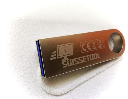 SuisseTool Compatible pour Windows 10 et 11 Bootable, Réparation - Récupération Mot de Passe et données - Effacer Formater Cloner Un Disque