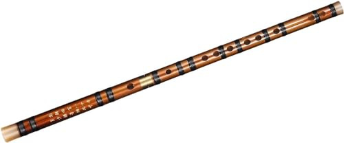 LABLADUO Flöjt, kinesisk bambuflöjt, bambuflöjtinstrument med G-nyckel, traditionella musikklasser för vuxna, professionella trävindflöjter för nybörjare