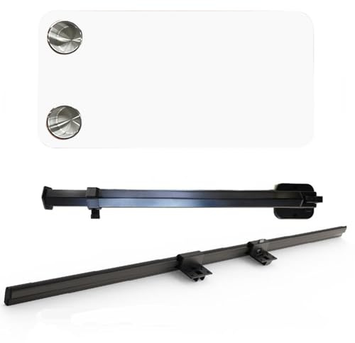 Wandklapptisch für Wohnmobile,Wohnmobil-Wandklapptisch,Bootstisch 2 Getränkehaltern,Klappbarer Esstisch,RV-Klapptisch mit Mehrschichtiger Holzplatte,seitlich hängender Klapptisch für Wohnmobile(White/