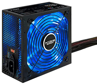 TooqTQXGEII-800SAP - Fuente de alimentación Gaming (800W, PFC Activo, ATX 12V V2.31) Certificación 80 Plus Bronze, led Ventilador apagable, Color Negro