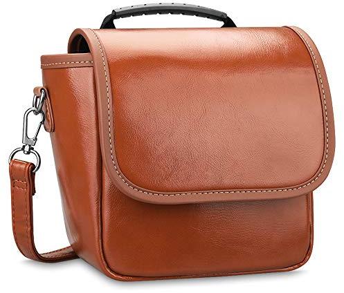 FINTIE Borsa Compatibile con Polaroid Originals OneStep+/Onestep 2 VF | e per Polaroid Now/Now+ I-Type Fotocamera Istantanea - Custodia Borsa con Cinturino Rimovibile/Regolabile e Tasca,