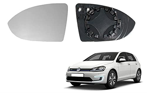 MK7 2013>ON WING MIRROR GLASS HEATED LEFT PASSENGER NEARSIDE BLIND SPOT