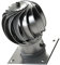 Stainless Steel Spinner Spinning Chimney Cowl Rotating Pot Roof Top Head Bumpers (200mm / 8)