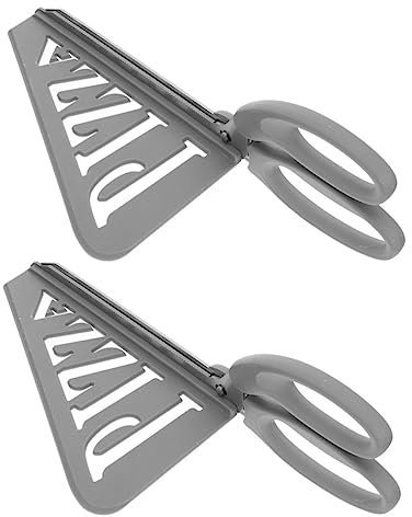 MAGICLULU 2 Tijeras De Pizza Desmontables De Acero Inoxidable Tijeras De Cocina Cortadoras Para El Hogar Restaurante Color Aleatorio