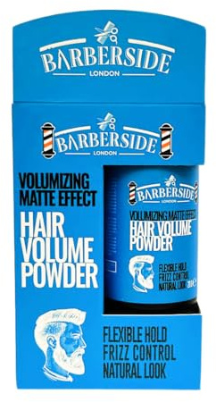 ICAN London Barberside Hair Volume Powder, Volumising Matte Effect, Flexible Hold, Natural Look, 20g