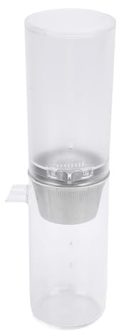Asixxsix Machine à café à infusion froide, 400ml Machine à café glacé portable pour café glacé, thé glacé, boissons aux fruits, vitesse réglable, verre borosilicate élevé