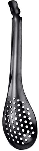 Cuchara de esferificación de acero inoxidable, colador de caviar, cuchara ranurada, accesorios de cocina ranurados para cocinar esferificación