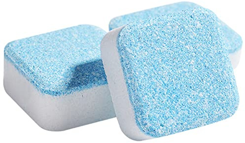 20PCS Laundry Effervescent Tablets Washing Machine Cleaner Cleaning Odor Decontamination Detergent Disintegrate Dirt Hygienic Easy to Use