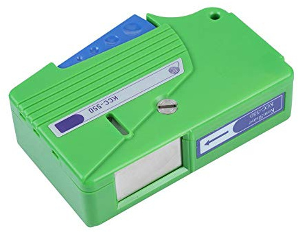 Tosuny Fiber Optic Cleaner Box Cassette Tape Optical Fiber Connector Cleaner for FC/SC/LC/MU/ D4/ DIN Connectors (500+ Cleaning Wipes)