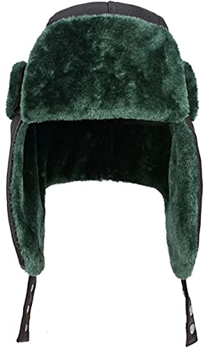 Concept One Unisex Erwachsene National Lampoon's Christmas Vacation Cousin Eddie Kunstfell, Trapper für kaltes Wetter, Grün, Einheitsgröße US