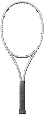 Wilson Shift 99 V1 Strung Performance Tennis Racket - Grip Size 4-4 1/2, Strung with Sensation 16 Natural at Mid Range Tension
