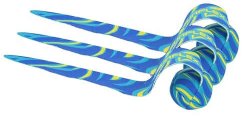 Sunflex® Tauchbälle Flames Bluefire 3er Set | Tauchspielzeug für Pool & Schwimmbad | Tauchspielzeug | Stehen senkrecht im Wasser | sehr weich & griffig | für Jede Altersgruppe