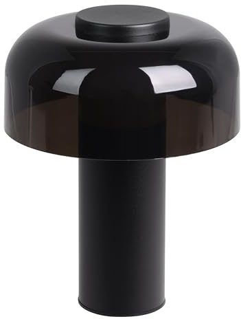 EGLO LED Tischlampe außen Ponente, Akku Nachttischlampe Touch dimmbar | Outdoor Tischleuchte kabellos, aufladbar per USB, Metall und Kunststoff in Schwarz, warmweiß, neutralweiß, IP44
