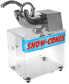 GLJTUO 200W 180 Kg/Std. Eisrasierer, Elektrischer Schneekegel-Maker, Eiscrusher, Kommerzielle Technologie Für Restaurants, Bars Und Häuser, Ce/FCC