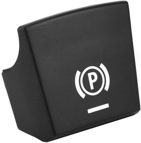 Amazleer Parking Brake P Button Switch Cover Replacement for BMW X5 X6 E70 E71 E72 Electronic Handbrake Button Cap OE 61319148508 Console Trim Accessory (Parking Brake Switch Cover)