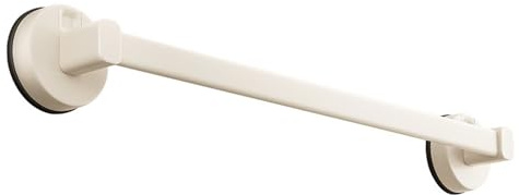 Toallero con Ventosa para baño Barra de Toalla Adhesiva Toallero de Pared Blanco Toallero Baño Sin Taladrar,Toallero Ducha aleación de Aluminio,para Cocina,Inodoro