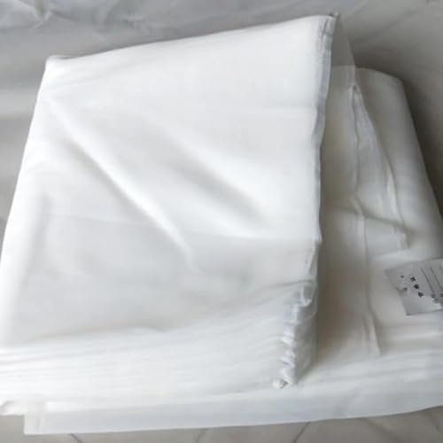 BCOMFY Malla filtrante de Nailon for Agua, Gasa de 120 micrones, 5 m, 120/pulgadas, for Pintura de Soja, café, Vino, Tela filtrante Industrial