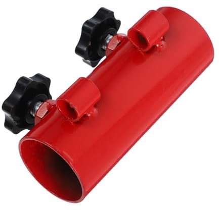 Supporto per Asta Tenda da Campeggio, 2 Pezzi Rosso