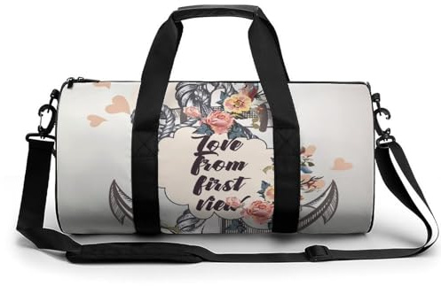 Blume Segeln Sport Duffel Bag Sporttasche Reisetasche Handgepäck Tasche Schwimmtasche Weekender Bag 45x23x23cm