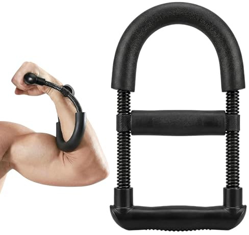 Hand Grip, Antebrazo Ejercitar, Ejercitador de Manos Ajustable de 30-60kg, Fortalecedor de Agarre de Manos, Ejercitador de Manos Antideslizante para Entrenar el Agarre para Músicos Atletas