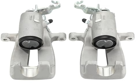 2x Bremssattel Bremszange Hinten Links Rechts Kompatibel mit Audi A3 8P TT für VW Golf 5 6 für Seat Altea Toledo III für Skoda Octavia II 1K0615423 1K0615424