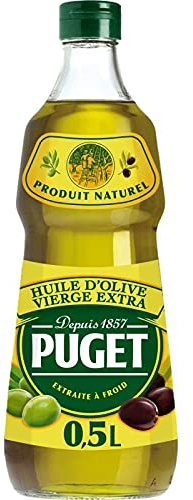 PUGET - Huile D'Olive Classique 500Ml - Lot De 3 - Livraison Gratuite