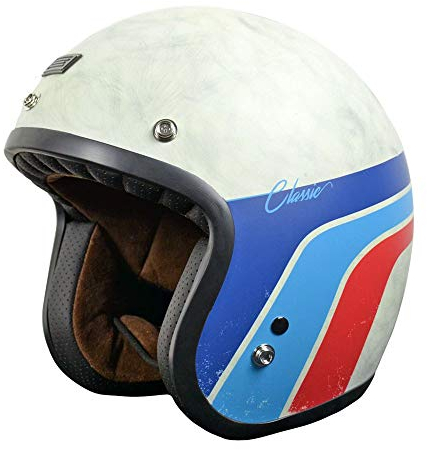 Origine Primo Classic Jethelm Weiß/Rot/Blau S (55/56)