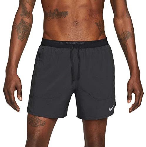 Nike Herren Stride Shorts, Black/Black/Reflective Silv, XXL EU
