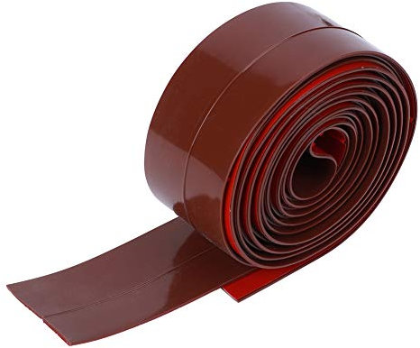 Cyrank Weather Stripping, Silicone Door Seal Strip Door Sweep Draft Stopper Seal Insulation for Door Under Bottom, Side, Glass Shower Door, Sliding Door, 2.4 Width x 16.4 Feet