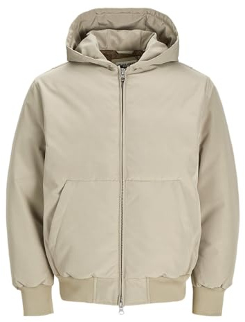 JACK & JONES JCOCOLLECTIVE Chaqueta Bomber para Hombre, Crockery, M, Vajilla, M