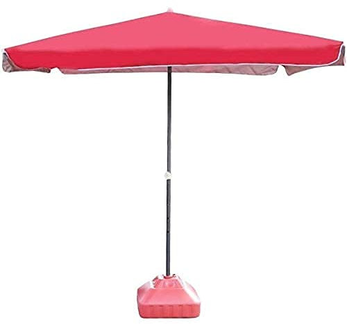 SPAboy Ombrellone da Sole Ombrellone da Giardino Ombrellone da Spiaggia Quadrato da 6,5 Ft, Ombrellone Esterno Portatile per Tavolo da Esterno Giardino