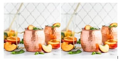 Exclusive Global Lovely Set of 2 Pure Copper Royal Hammered Moscow Mule Mug Beer Mugs/Cup Vodka