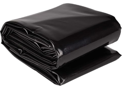 Yopappol Membrana de Estanque Grande 3x4m 4x5m 5x5m 6x8m Lona de Base de HDPE, película de Sellado Revestimientos de Estanque Koi Reforzados para estanques de jardín, Piscinas, acuicultura(3x4m)