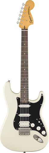 Fender Squier Classic Vibe 70s Stratocaster HT HSS Olympic White E-Gitarre