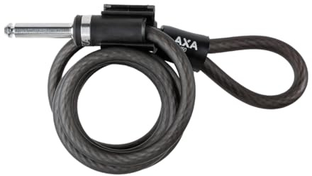 AXA UPI 10-150 Einsteckkabel – Länge 150 cm – Für AXA Rahmenschlösser mit 10 mm Einsteckmöglichkeit