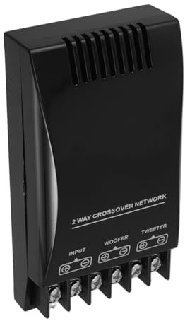 KONTONTY Crossover Digital de Audio para Coche Procesador de Sonido Separación de Frecuencias Instalación Sencilla Mejora Auditiva Automotriz