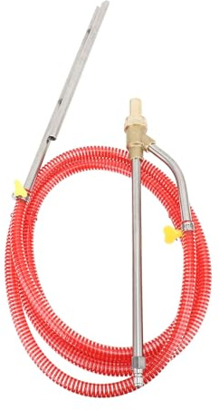 TOPINCN Kit di Sabbiatura per Idropulitrice, Attacco per Sabbiatrice per Idropulitrice con Disconnessione Rapida da 1/4 di Pollice (Rosso)