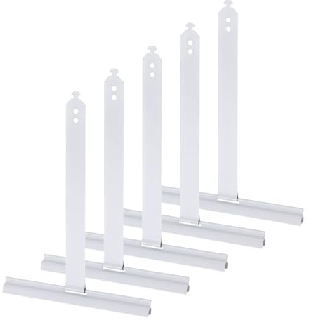 QUARKZMAN 5 pcs Ressort de Suspendu pour volet Roulant, à Lames Courtes, Ressort en Acier à Queue d'aronde pour la Suspendu de Stores enrouleurs, pour Clips de volet Roulant