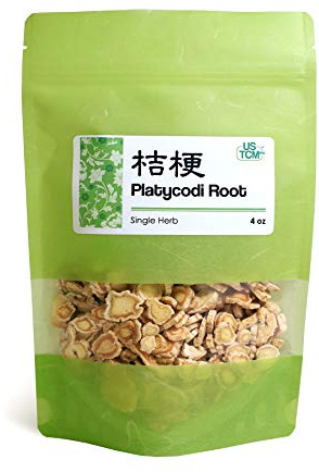 USTCM New Packaging Platycodi Root Jie Geng 桔梗 4 Oz